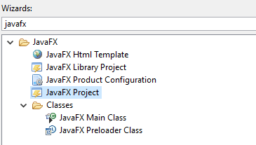 eclipse javafx 1